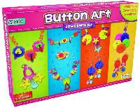 Button Art Jewellery Kit Creative Educational Preschool Game