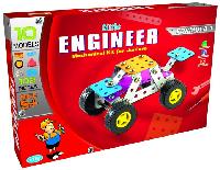 Little Engineer - Formula One Educational Learning Preschool Building Blocks Game