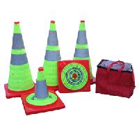 5 pack EZ-Stor Road cones