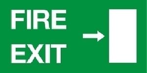 FESB-11 Fire Exit Sign Board