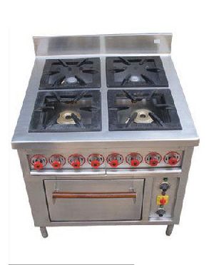 Four Burner Cooking Range