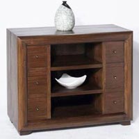 Wooden Drawer Unit