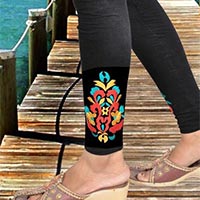 Embroidered Legging