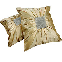 2 Modern Ultra Luxury Handcrafted Cushion Covers