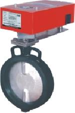 Damper Actuator Operated Butterfly Valve