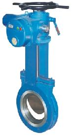 Motorized Knife Edge Gate Valve