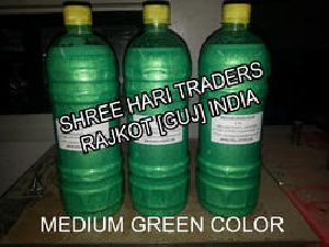 Medium Green Metalic Liquid Color