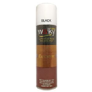 WALKY Brand Leather Shoe Polish With Shine Spray (Black)