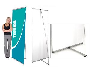 L Banner Stand Big Size