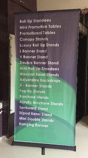 Easel Standee With Sunboard Print for Product Promotion
