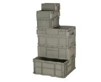 HEAVY DUTY STRAIGHT WALL STACKING CONTAINER