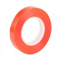 DC-M012P Double Sided Polyester Tape With Red Poly Liner