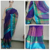 Resham Border Sarees