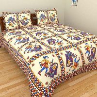 Pure Cotton Double Bedsheets