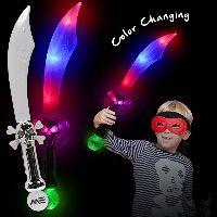 Flashing LED Pirate Sword