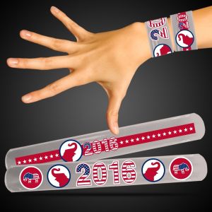 Republican Patriotic Slap Bracelets