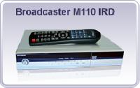 Broadcaster M110 IRD DVB-S/S2 IPTV Gateway