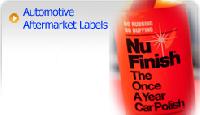Automotive Aftermarket Labels