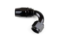 RaceFlux AN 120-Degree Double Swivel Seal Hose End Fitting