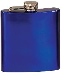 Gloss Blue Stainless Steel Flask
