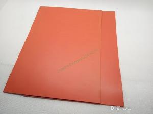 Coloured rubber sheet