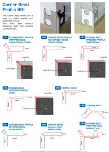 Corner Bead Profile