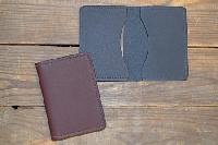 leather business card case