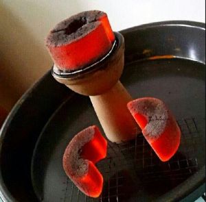 coconut shell charcoal briquettes