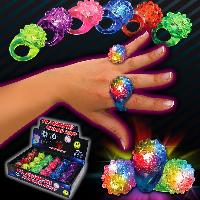 LED Flower Jelly Rings