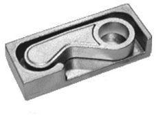 Built In Right 16mm Door Latch