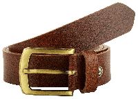 Pecan Brown Color Leather Belt