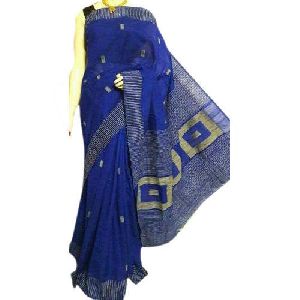 Dark Blue Handloom Sarees