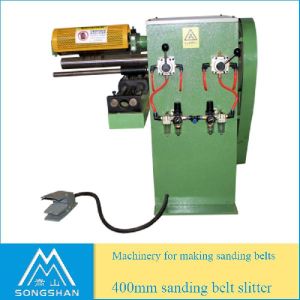 400mm Ultra Short Abrasive Sanding Belt Slitting Machine