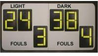 6 Digit Softball Self Supporting Scoreboard