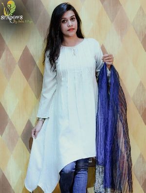 Ladies Jute Cotton Kurti