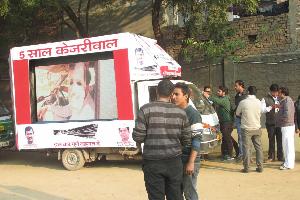 Road show led van in delhi