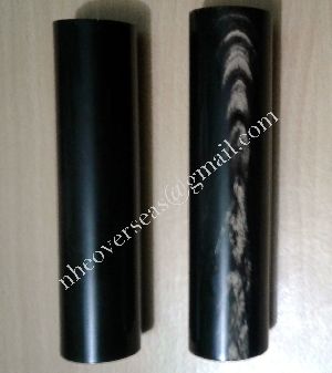 Ox Horn Rolls Black With White Streaks