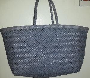 Leather Woven Bags