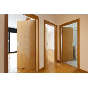 High Quality Light Brown Laminated Door