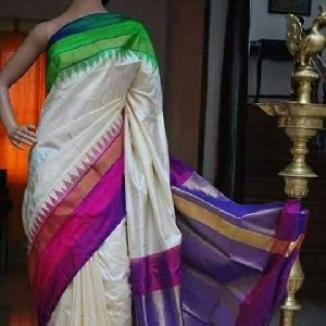 Ikkat Pure Silk Sarees