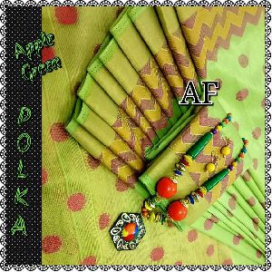 AF brand pola dot tussar silk sarees- rs750 each