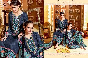 alok punjab express cotton printed patiala suits