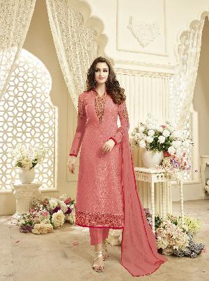 brasso georgette semistitched suits