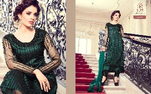 georgette semistitched suits