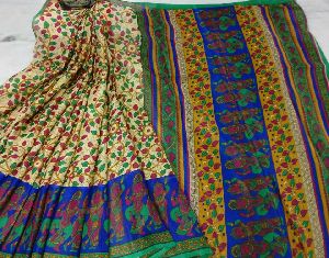 pochampally printed manipuri kota silk sarees