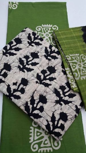 pure cotton batik printed suits