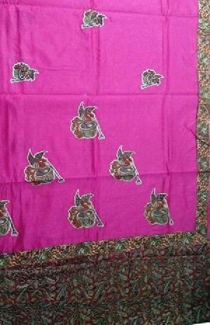 chanderi silk kalamkari sarees