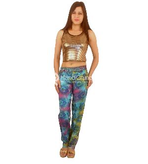 Colorful cotton plazzo pant