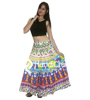 Cotton Women Long Skirt