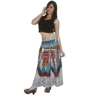 womens bohemian hippie long skirts
